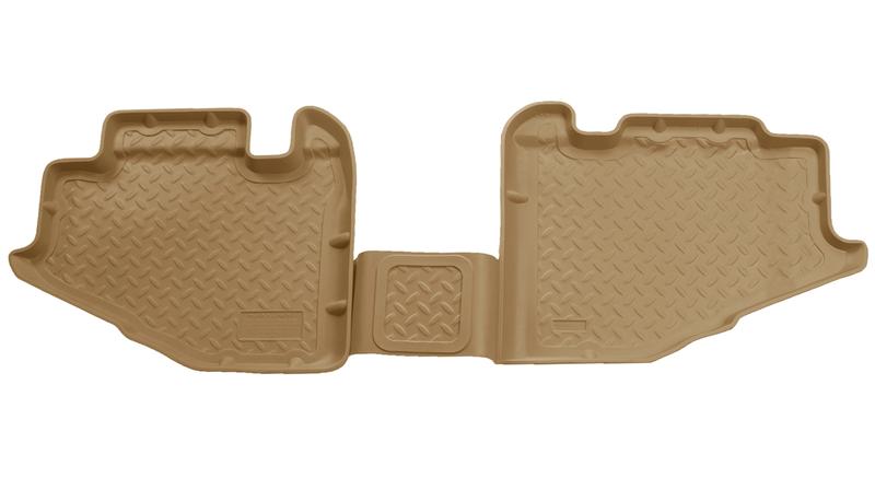 Jeep Wrangler Floor Mats - Rear - Husky Liners - Classic Style - Tan - `97-`05